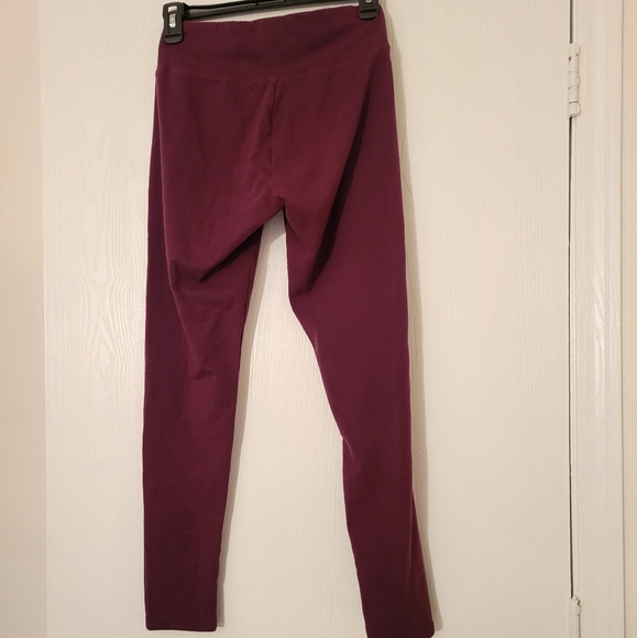 Aerie maroon leggings - Picture 4 of 4